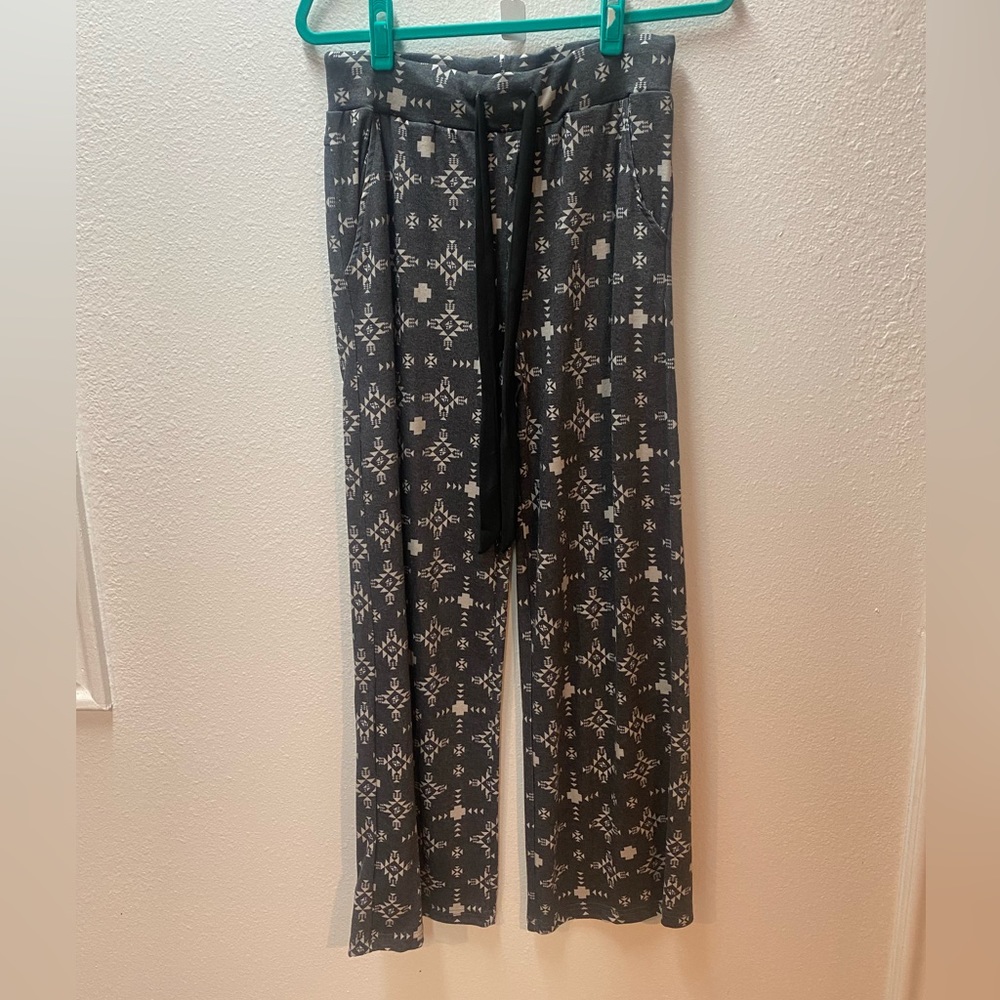 NWT Womans Lg, M Crazy Train Pajama pants